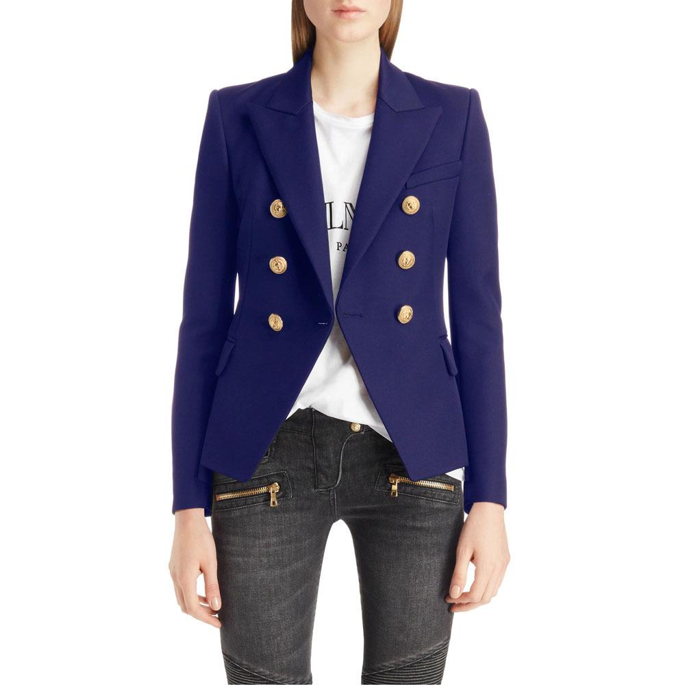 Pure color fashion casual suit short jacket